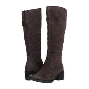 Born Felicia Distressed Suede Knee-High Boot